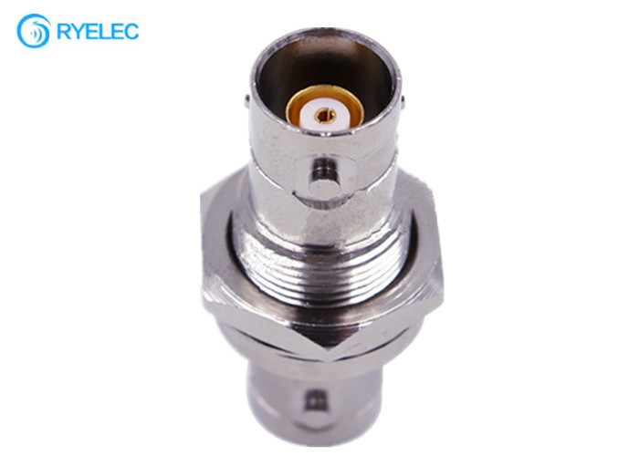 Đầu nối ăng ten RF đồng trục ba chiều BNC Nữ USB Nữ với Nut cố định