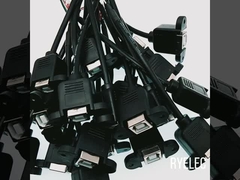 Ul1571 32 Awg Custom Harness 0.8mm Pitch 10 Pin DF52-10P-0.8C Cáp PVC