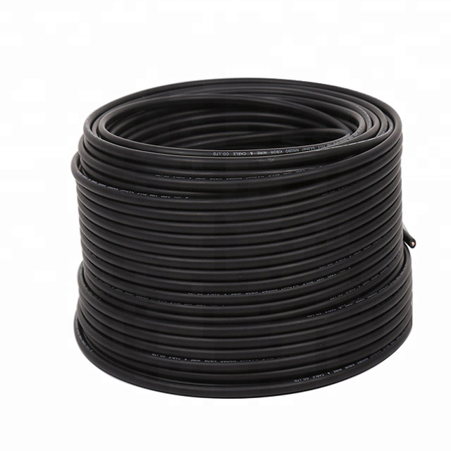 Bảng điều khiển năng lượng mặt trời cao áp 6mm2 Cáp PV XLPE Cách điện kép DC 6mm
