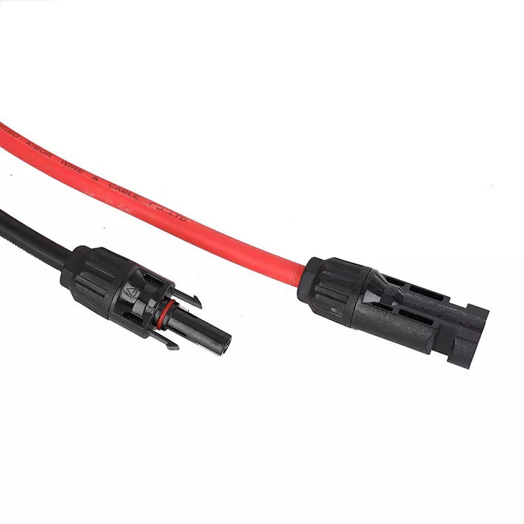 Bảng điều khiển năng lượng mặt trời cao áp 6mm2 Cáp PV XLPE Cách điện kép DC 6mm