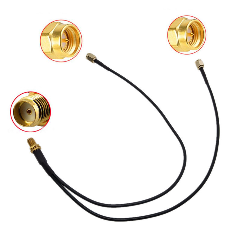 Dây nhảy cáp đồng trục mini RF 1.13 Đầu nối cái UFL/đến SMA đơn