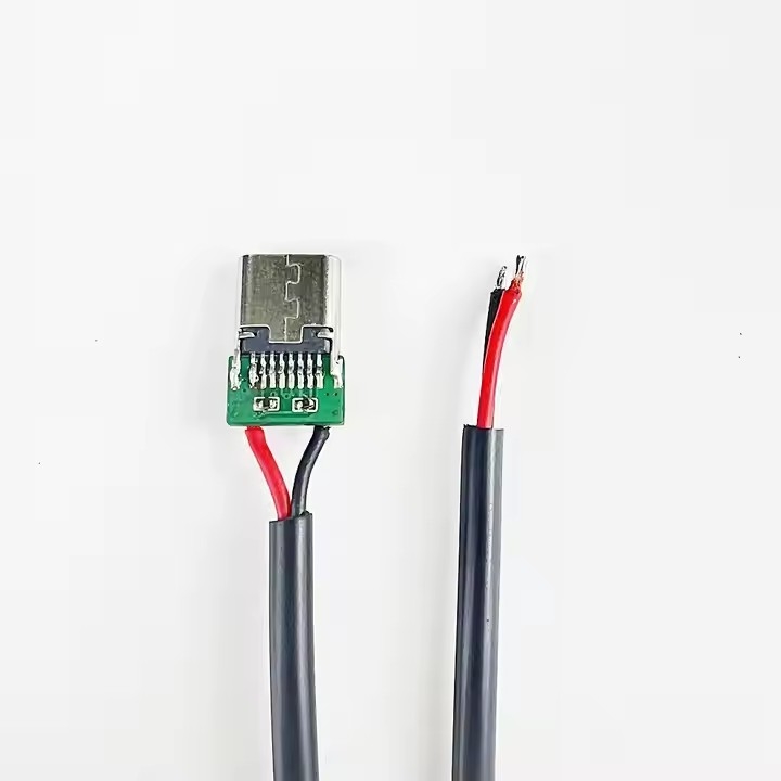 Hiệu suất chất lượng cao bán buôn Nickel Type C USB Male Solder Connector USB Type C Plug Extension
