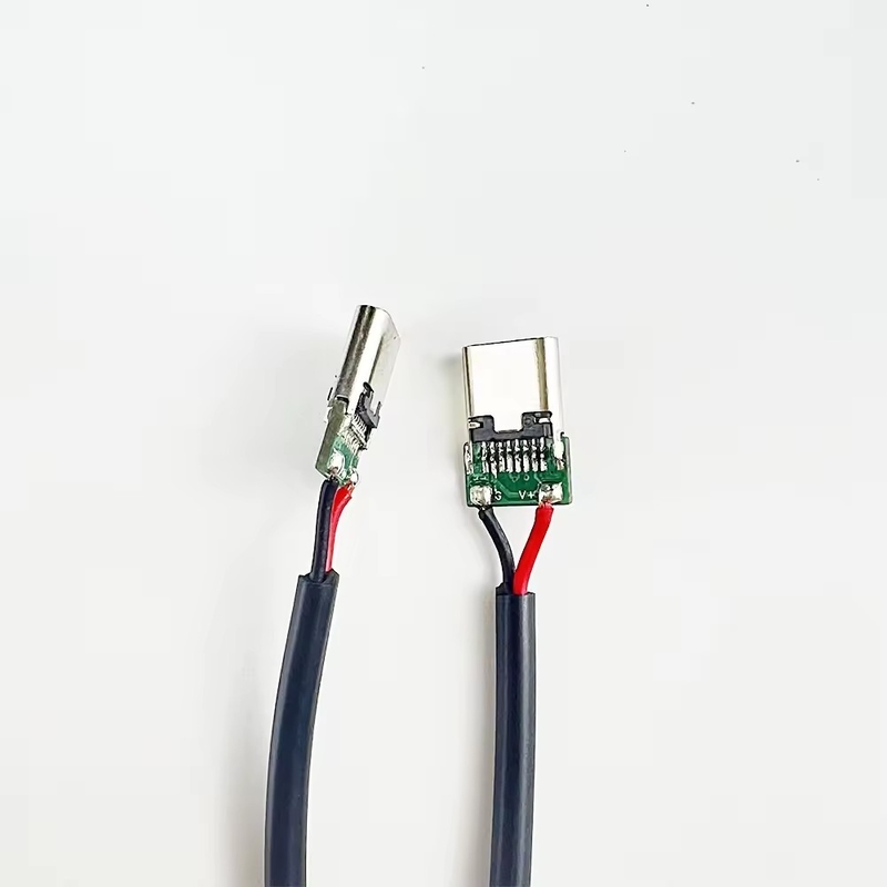 Hiệu suất chất lượng cao bán buôn Nickel Type C USB Male Solder Connector USB Type C Plug Extension