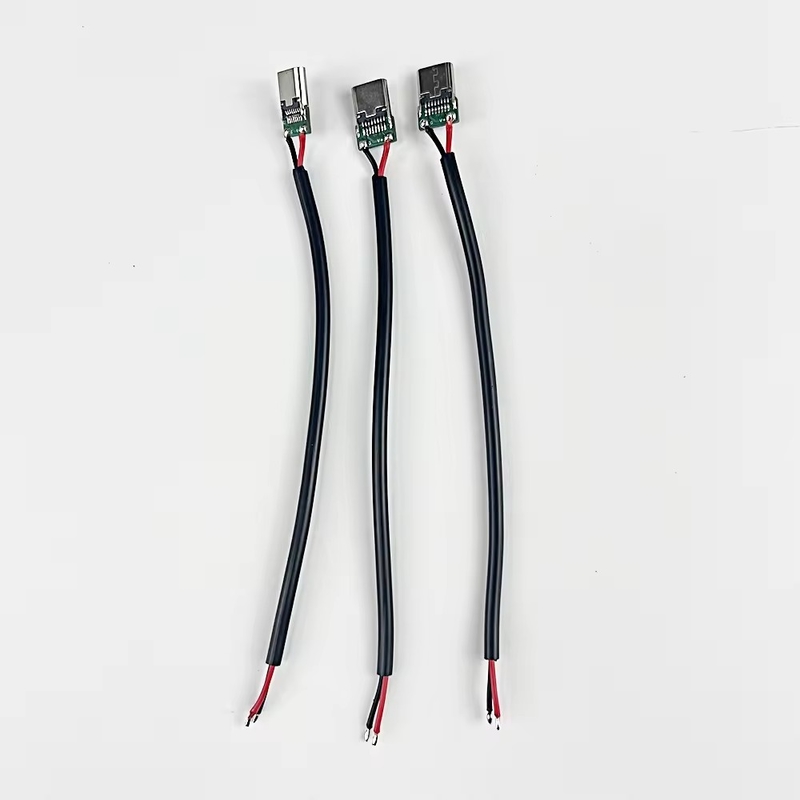 Hiệu suất chất lượng cao bán buôn Nickel Type C USB Male Solder Connector USB Type C Plug Extension