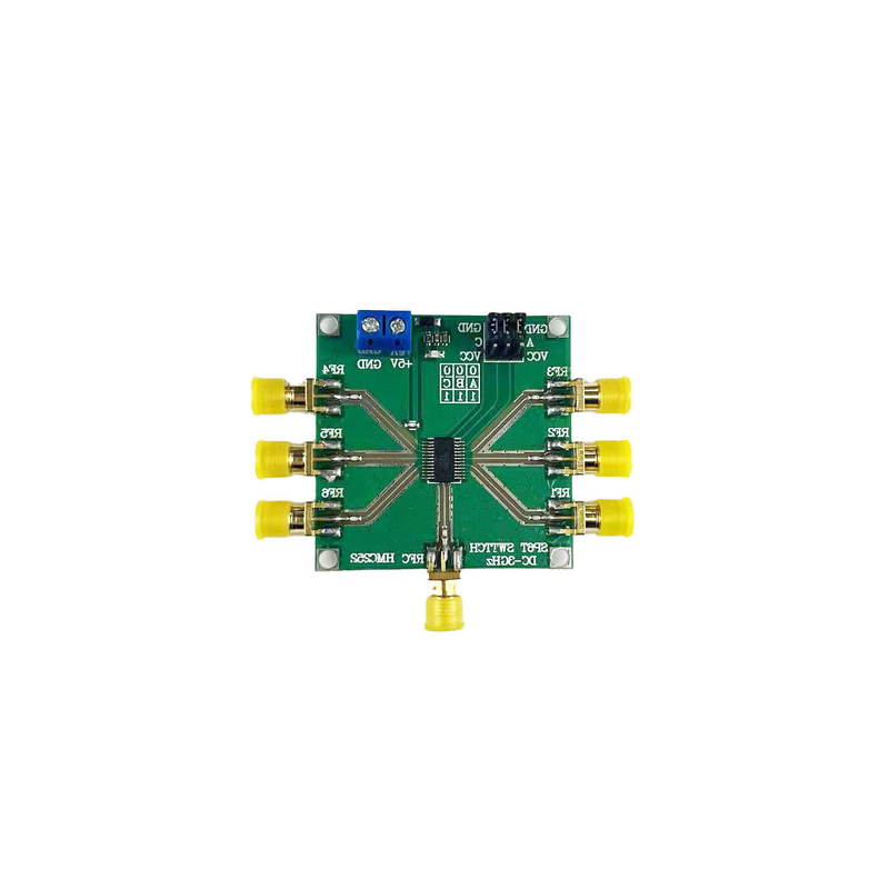PCB Hội đồng bảng mạch cho bộ điều khiển động cơ HMC252 DC-3GHz RF không cạnh tranh SP6T khóa RF khóa CATV / DBS MMDS cho 3V-5
