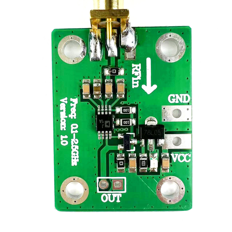 AD8313 Máy dò logarit -72dBm -2dBm 0,1-2,5 GHz Bảng phân tích công suất RF 7-15V Mô-đun phát hiện vô tuyến vi sóng