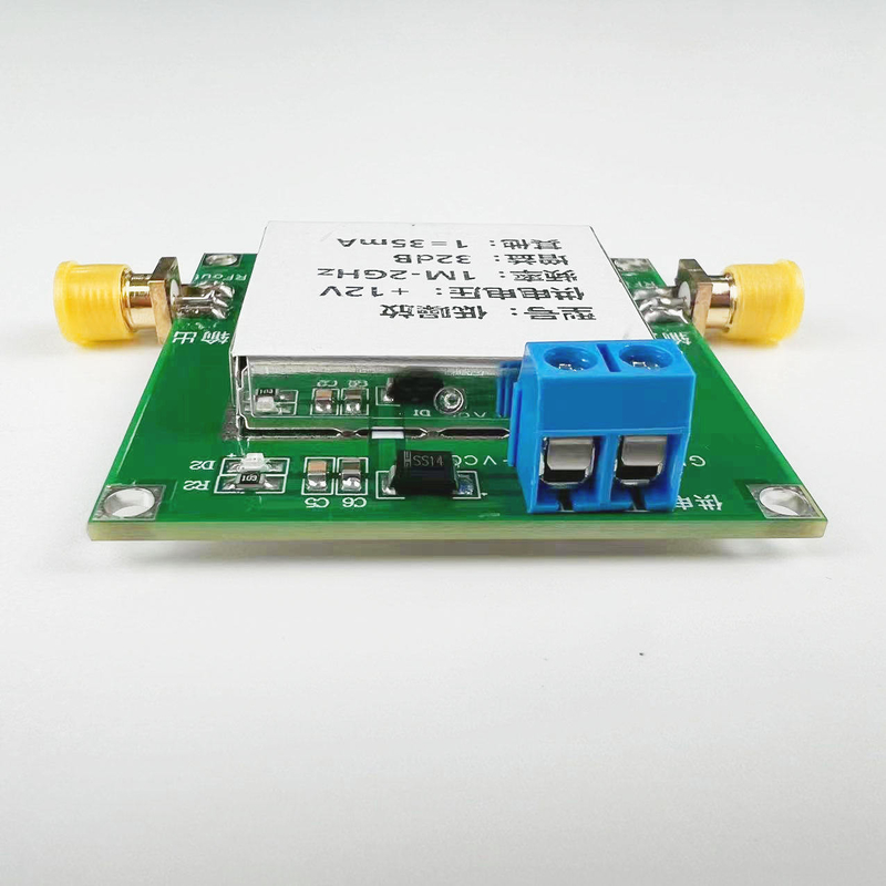 1-3000MHz 2.4GHz 20dB 0.01-2000MHz 2Ghz 32dB LNA RF băng thông rộng băng thông rộng Phương tiện khuếch đại năng lượng tiếng ồn thấp UHF HF VHF