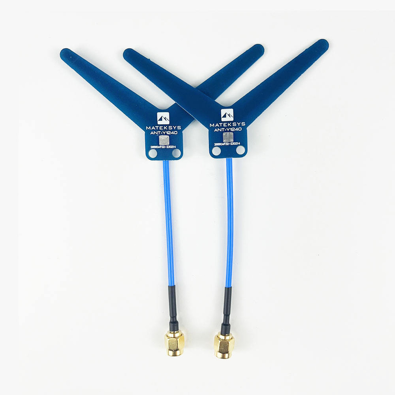 Matek Systems ANT-Y1240 1.2Ghz 1.3Ghz 3dBi DIPOLE FPV ăng-ten cho máy bay không người lái RC máy bay kính giám sát máy phát tín hiệu máy thu