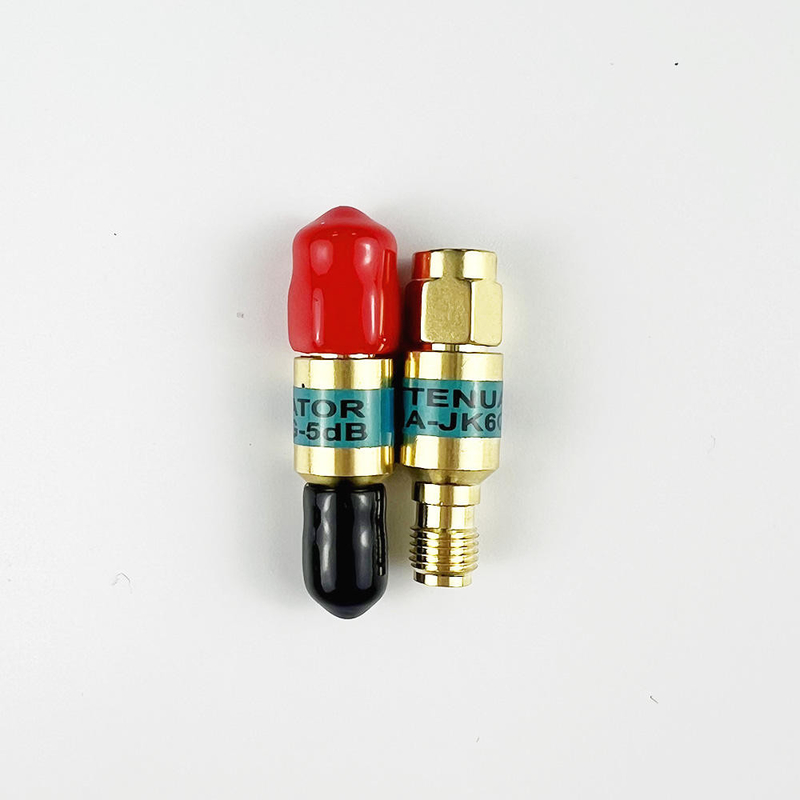 2W DC-6GHz SMA Nam đến SMA Phụ nữ RH đồng trục Thuốc giảm nhẹ 1/2/3/5/6/10/15/30db Thuốc giảm nhẹ SMA Bộ kết nối cố định Bảng vàng