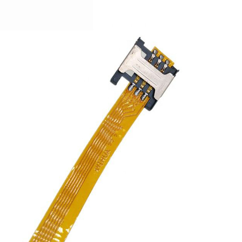 GSM CDMA Standard UIM SIM Card Kit Cáp FPC phẳng mềm mở rộng nam đến nữ