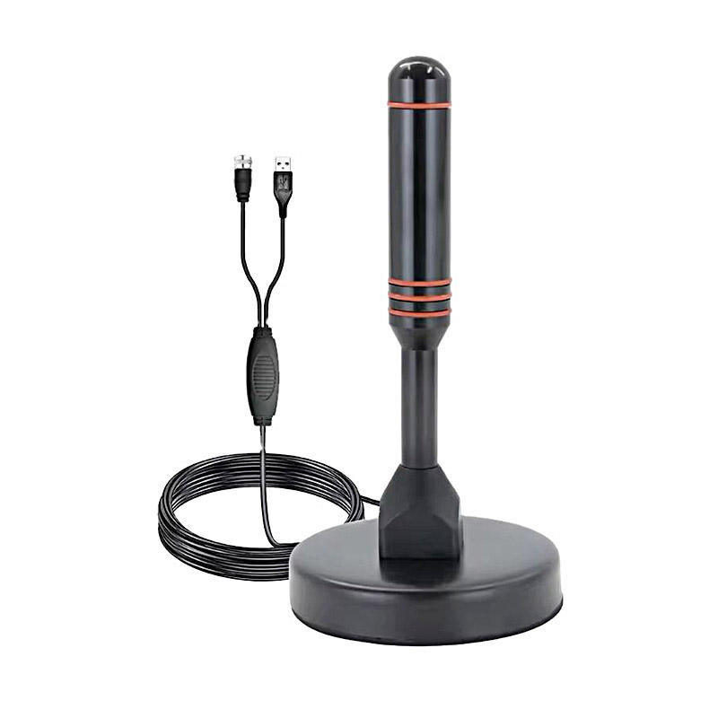 Giá tốt nhất bán nóng ngoài trời HDTV TV Stick Free Channel Uhf Vhf TV Aerial Digital trong nhà DVB-T2 ăng-ten TV với nam châm