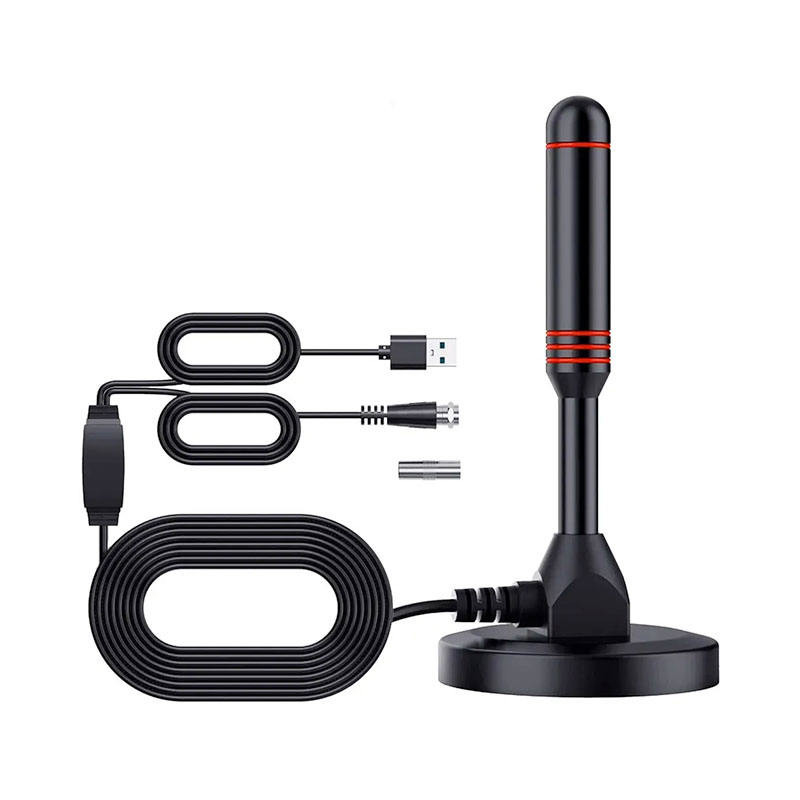 Giá tốt nhất bán nóng ngoài trời HDTV TV Stick Free Channel Uhf Vhf TV Aerial Digital trong nhà DVB-T2 ăng-ten TV với nam châm