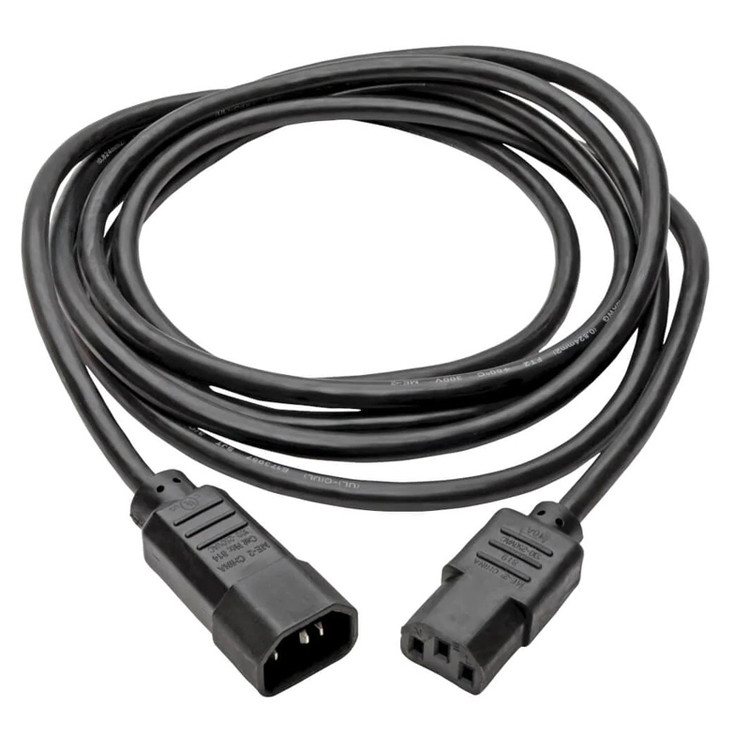 RY C13 đến C14 10a 250v dây điện 18 Awg C14 kết hợp với một ổ cắm C13