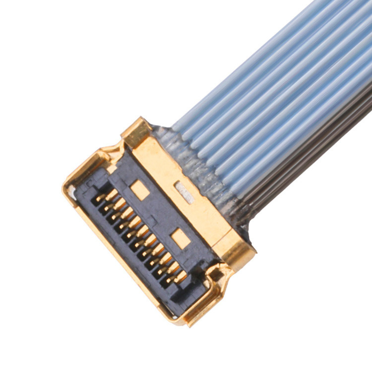 LVDS Cable Cableline UY 10P 0.35mm Pitch I Pex 20857-010T-01 Bộ cáp cho Ipex Micro Coaxial Cable