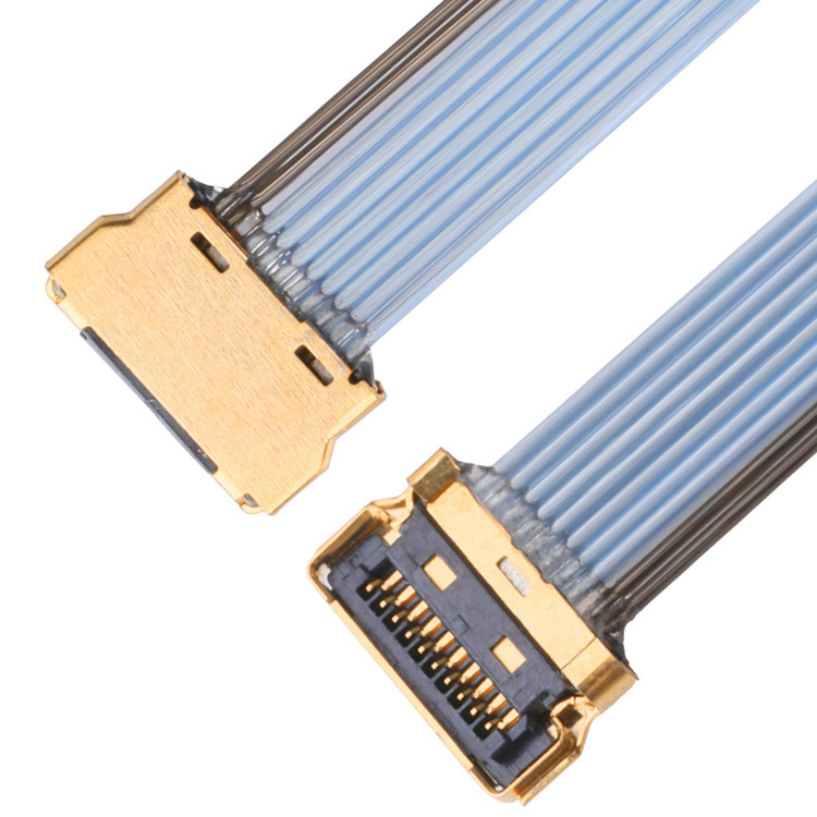 LVDS Cable Cableline UY 10P 0.35mm Pitch I Pex 20857-010T-01 Bộ cáp cho Ipex Micro Coaxial Cable