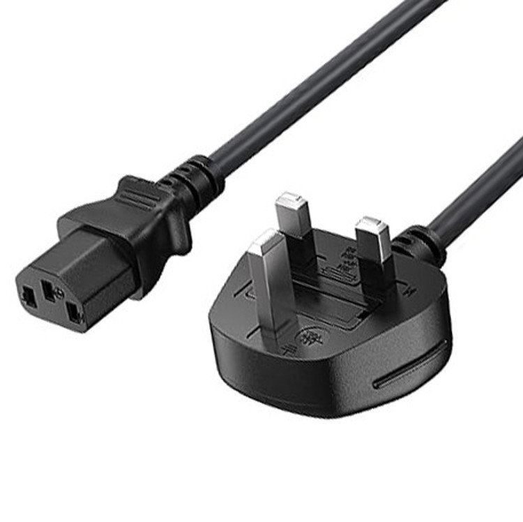 RY C13 To Uk Plug Power Cord Bs1363 18awg 250v Độ dài cho hầu hết các máy tính Máy in và các thiết bị khác