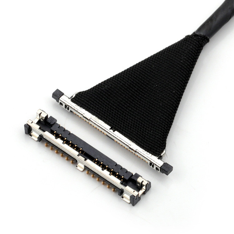DF56 Series Micro Coaxial Cable 26P DF56-26-0.3SD Kết nối với kết nối DF56-26S-0.3V