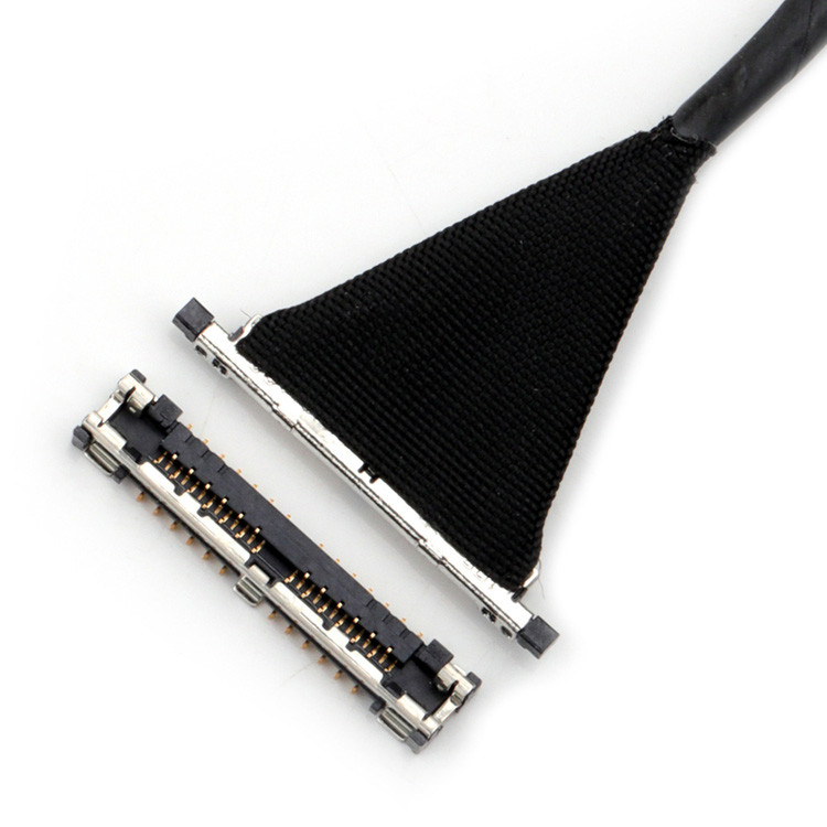 DF56 Series Micro Coaxial Cable 26P DF56-26-0.3SD Kết nối với kết nối DF56-26S-0.3V
