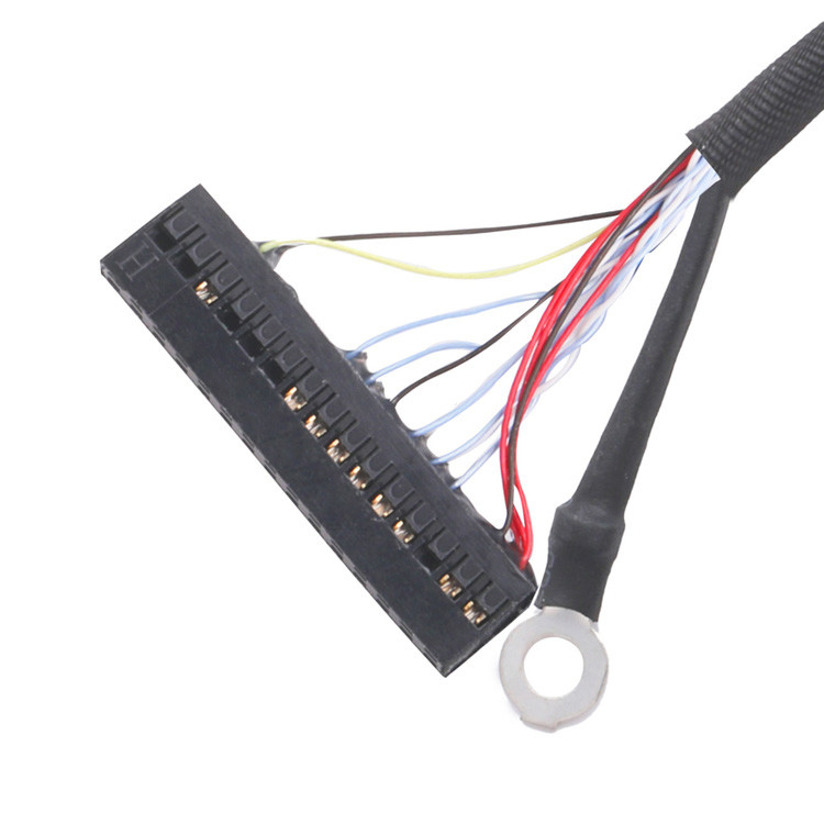 Tùy chỉnh các loại khác nhau 0.5mm Pitch Coaxial Cable Assemblies Genuine Pull Rings Or Imitations