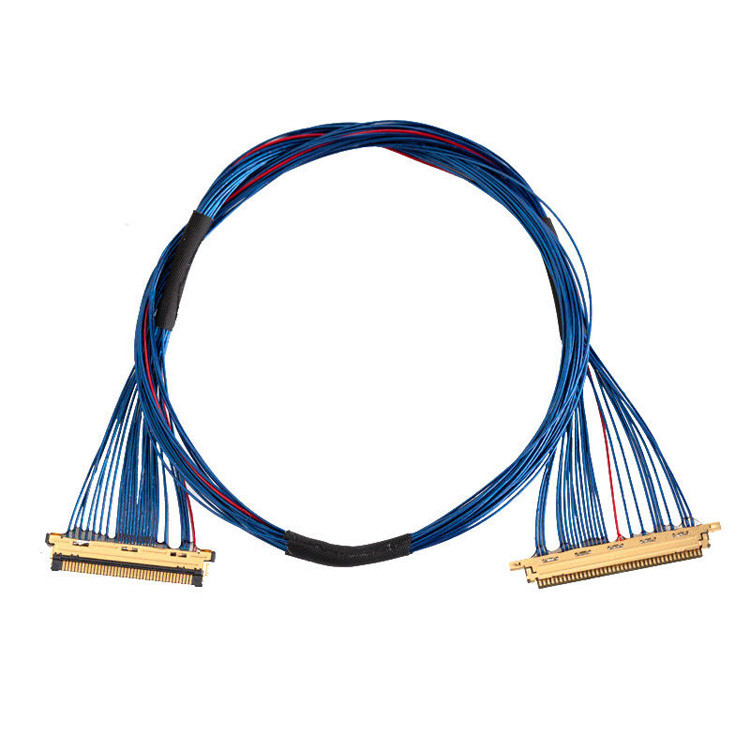 Cáp đồng trục vi mô Lvds Jae tùy chỉnh Fi Jt40c Csh1 đến Hd1p040ma1 cho kính Vr