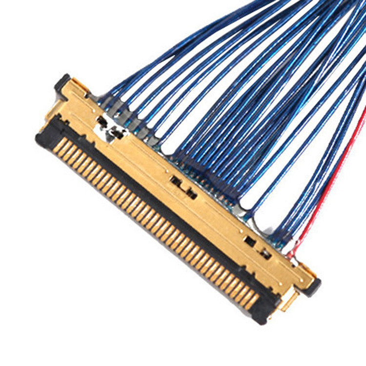 Cáp đồng trục vi mô Lvds Jae tùy chỉnh Fi Jt40c Csh1 đến Hd1p040ma1 cho kính Vr
