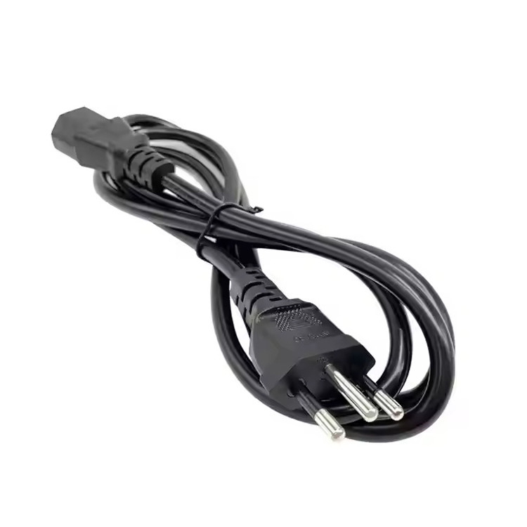 RY IEC Brazil Cáp điện 1-15p 5-15p Vật liệu PVC tùy chỉnh 1M 1.5M 2M 3M 5M Bao gồm cáp dây điện khử