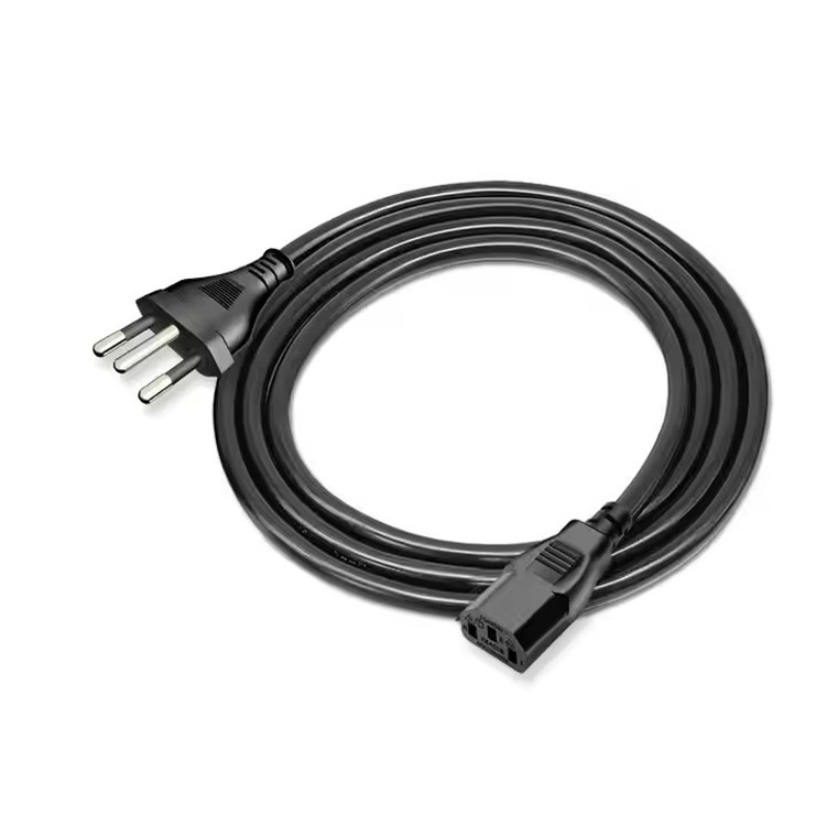 RY IEC Brazil Cáp điện 1-15p 5-15p Vật liệu PVC tùy chỉnh 1M 1.5M 2M 3M 5M Bao gồm cáp dây điện khử
