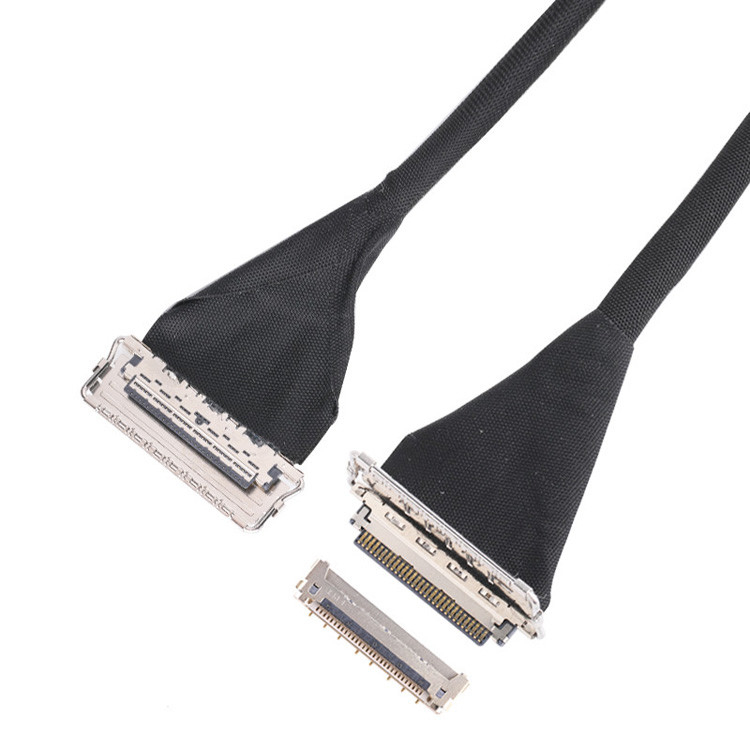 Nhà máy tùy chỉnh IPEX 20679 0.4 MM Pitch 20pin 30pin 40pin 50pin Micro Coaxial Connector Hướng ngang
