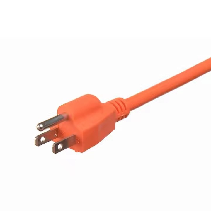 SJWT #12/14/16 AWG cáp mở rộng 10A 13A 15A 125V loại đất 3pin điện 125v dây điện Mỹ