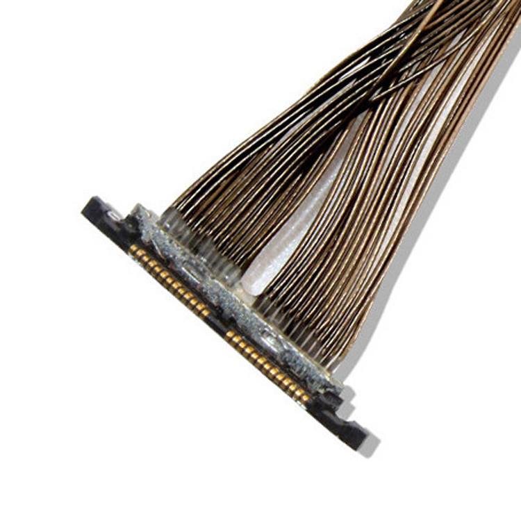 Đối với Drone Camera Connector And Mechanical Connection 0.3mm Micro Coaxial Cable DF56 26P 0.3SD