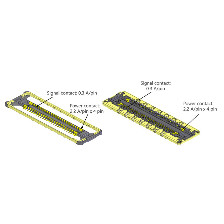 0.3mm Pitch Được bảo vệ hoàn toàn Cáp truyền tốc độ cao IPEX NOVASTACK 35-HDP 20697-042E-01 Cáp EDP