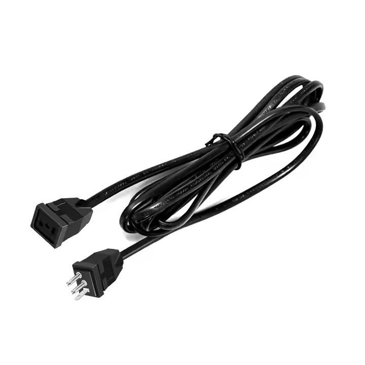 ETL UL817/CSA C22.2 SJT 3X14 đến 10AWG 3 Pin US Black Power Cord Extension Industrial US Extension Cords For Lighting