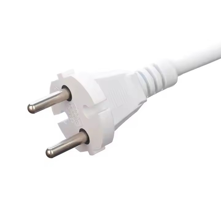 Factory Direct VDE 10A Quality Power Cords Extension Cords White 2 Pin Plugs & Sockets Cho Máy gia dụng