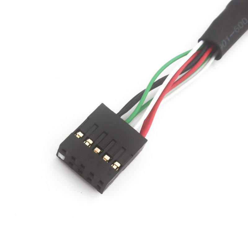 2.54mm Dual USB dây chuyền công nghiệp Bb đến Sbc 10 POS MOLEX 22552101 Cáp