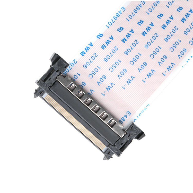 RE51 CONNGolden Pins UP FPC FFC Cable 51 Pin 0.5mm Pitch Dải cáp phẳng linh hoạt 300mm Độ dài