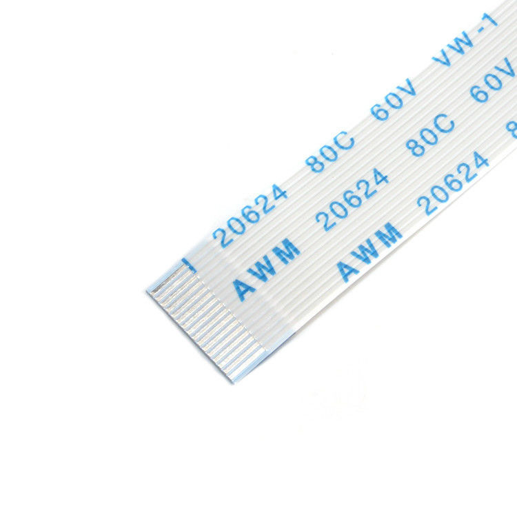 16 Pin FFC FPC Cable AWM 20628 0.5 Pitch cho kết nối PCB với đầu nối màn hình LVDS