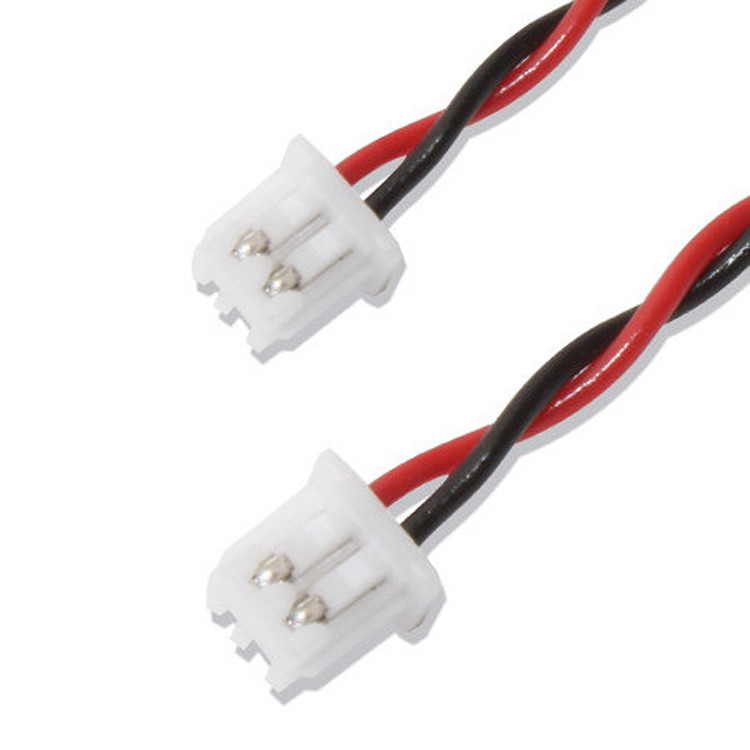 JST PH 2.0 Connector UL1007 Đen Đỏ Custom Cable And Wire Harnesses Assemblies