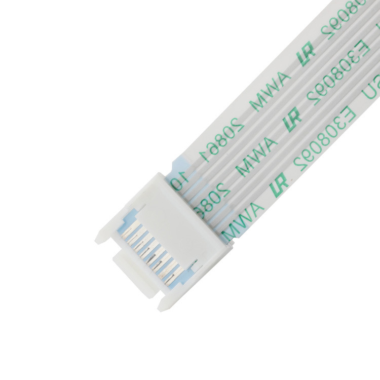 OEM / ODM ROHS FFP / FPC 6Pin Màu trắng IS100-L08T-C46-C đến HS100-L08N-N62 Đen Pitch 1.0mm
