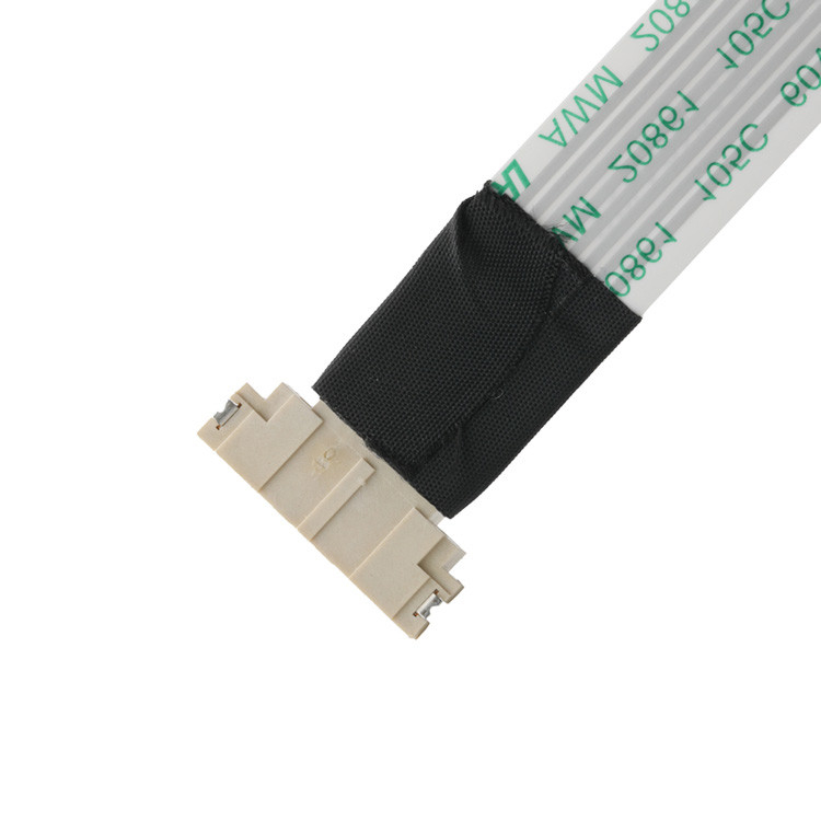 OEM / ODM ROHS FFP / FPC 6Pin Màu trắng IS100-L08T-C46-C đến HS100-L08N-N62 Đen Pitch 1.0mm