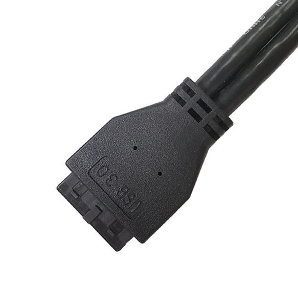 Công nghiệp dây chuyền dây chuyền USB 3.0 Panel Mount A X2 đến 20 Pin Header Motherboard Custom
