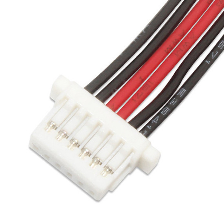 Jst Cable SH 1.0 TO 6 Pin SH1.0 WIRE 500MM Jst Connector To 3mm Tined Custom Wire Harness