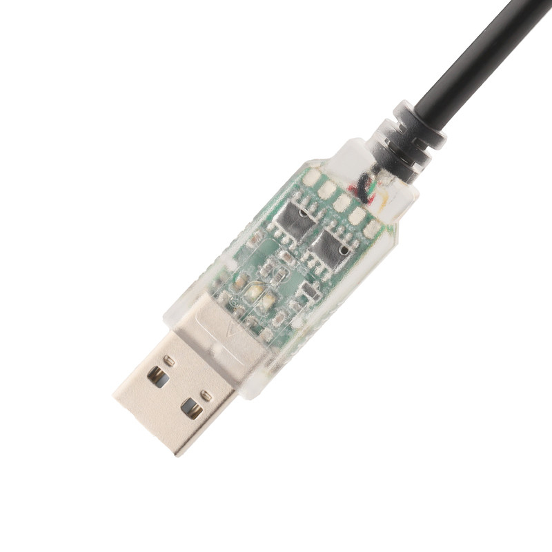 Bộ điều hợp cáp tùy chỉnh công nghiệp USB-A RJ422 đến cổng mạng RS232 Cáp gỡ lỗi kỹ thuật mạng