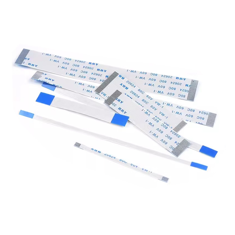 Ffc / Fpc Cáp Dần Dẻo Awm 20624 80c 60v Vw-1 0.5mm 1.0mm 6pin/8p/5p-20pin Circuits Board Fpc/Ffc Wire Harness