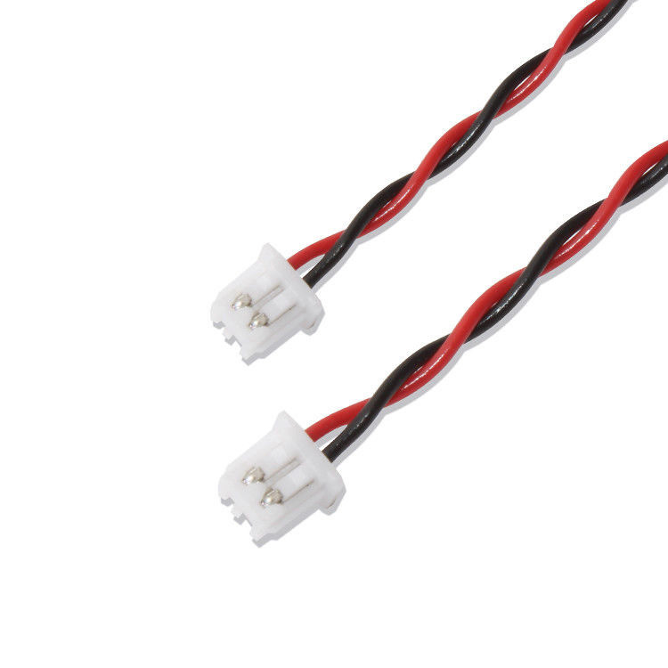 RY Brand JST Wire Harness XHP-2 Connector Cable 22AWG UL1007 Đen Đỏ 2P Cable Glue