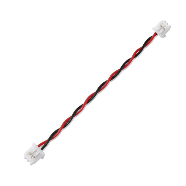 RY Brand JST Wire Harness XHP-2 Connector Cable 22AWG UL1007 Đen Đỏ 2P Cable Glue
