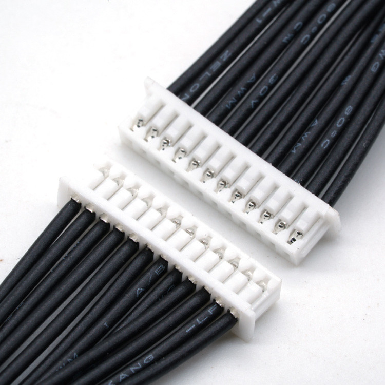 Nhà máy tùy chỉnh các thành phần khác nhau 12v Sb Jst dây chuyền dây chuyền 1mm Pitch Wire To Board Cable Assembly