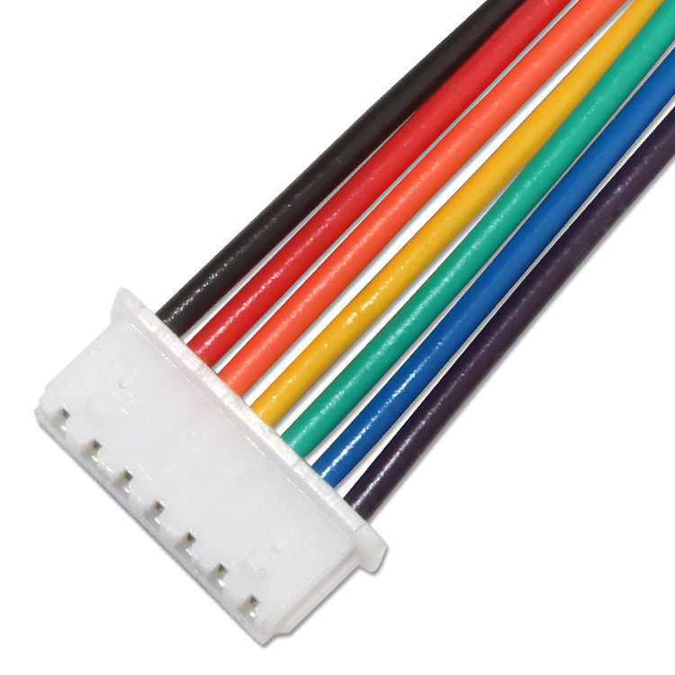 Tùy chỉnh JST SHR-07V-S-B dây chuyền cho 7 pin dây để bảng cáp tập hợp