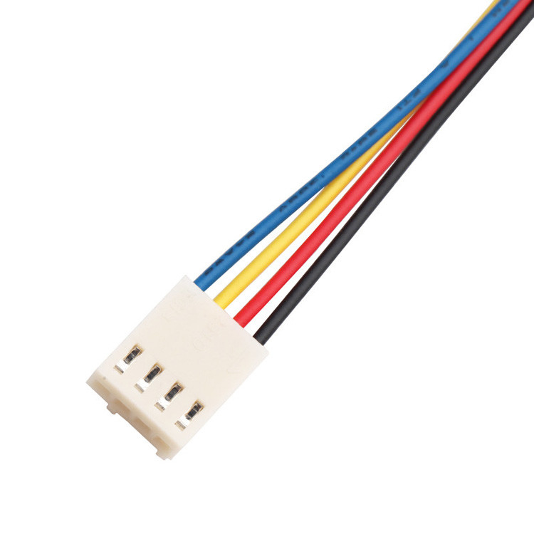 Nhà máy tùy chỉnh JST JH 2.5mm 4-Pin Molex 4-Wire Fan Y Cable Assembly Lvds 4-Pin Connector Cable