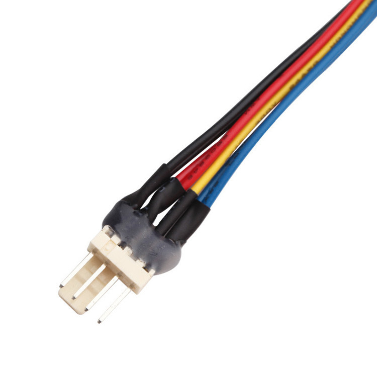 Nhà máy tùy chỉnh JST JH 2.5mm 4-Pin Molex 4-Wire Fan Y Cable Assembly Lvds 4-Pin Connector Cable