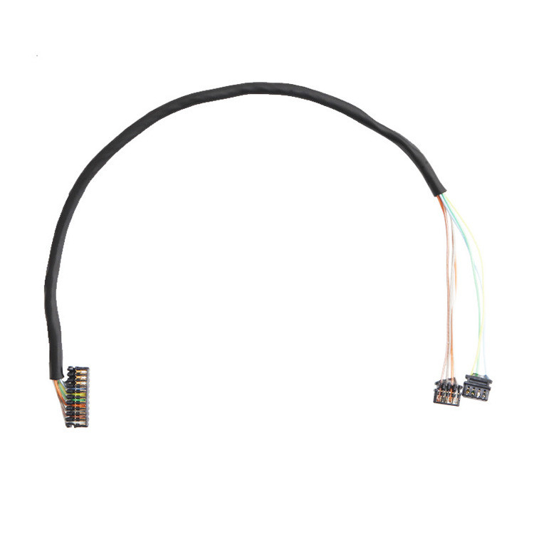 Nhà máy tùy chỉnh 0.6 Pitch JST 04XSR đến JST 10XSR IDC Wire Harness Cable Assembly